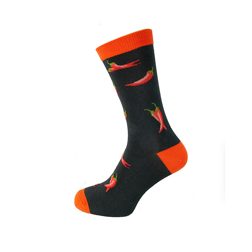 Luxurious Men's Bamboo Socks | Chillies