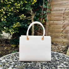 Load image into Gallery viewer, Small Coconut Cream &#39;Alison&#39; Grab Bag (back)
