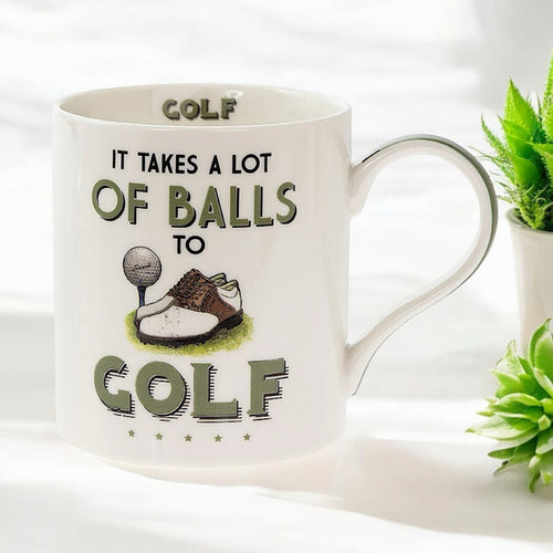 'It Takes A Lot of Balls to Golf' Sports Mug