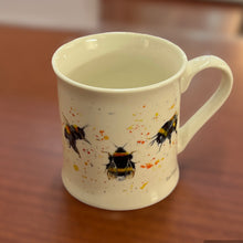 Load image into Gallery viewer, Fine China Bee Happy Mug
