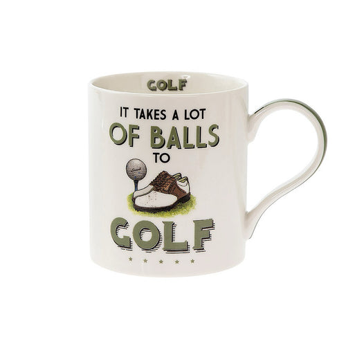 'It Takes A Lot of Balls to Golf' Sports Mug