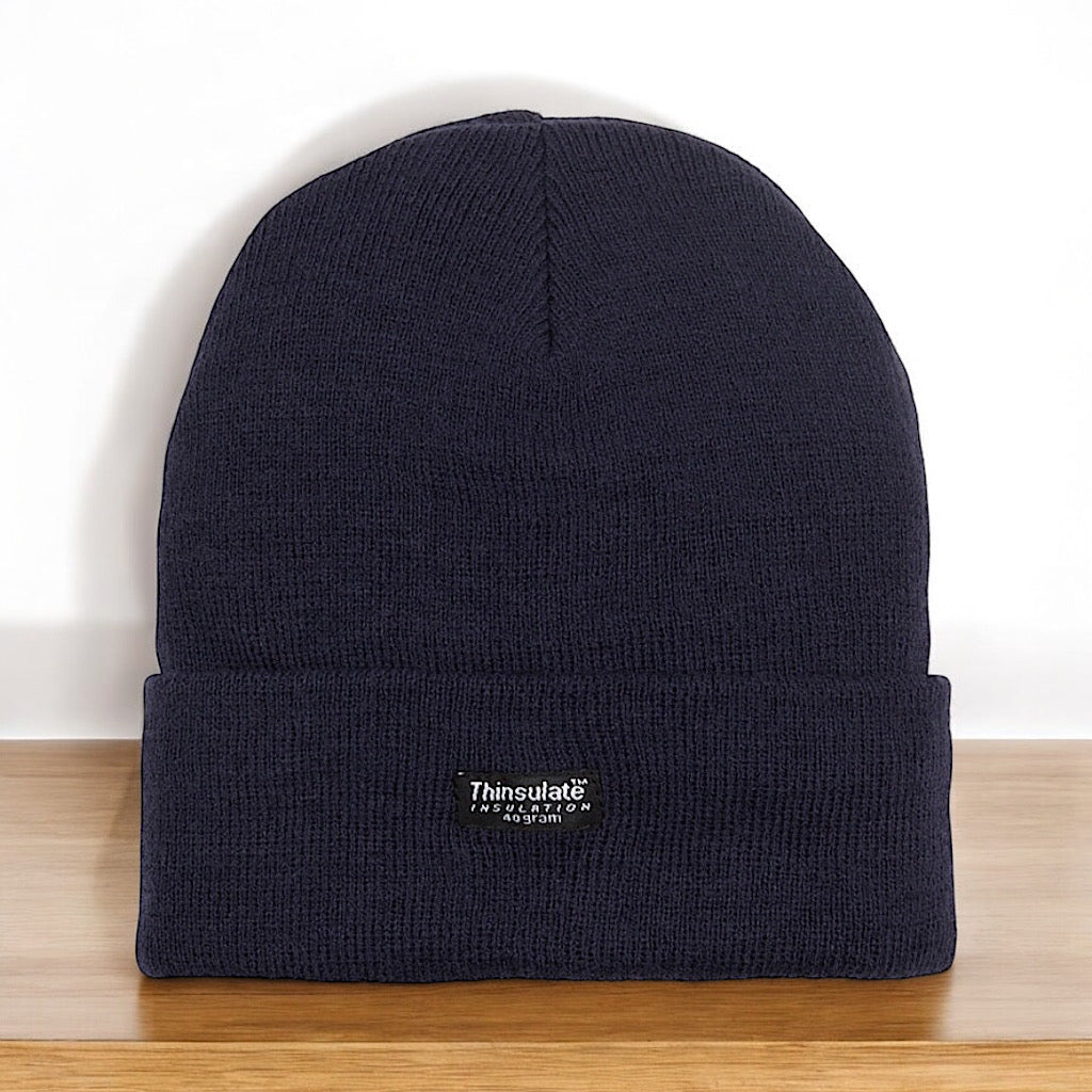 Men's Navy Thinsulate Knitted Hat