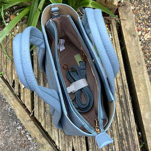 Light Blue Marshmallow 'Amelia' Grab Bag (open)