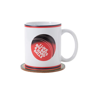 Armchair Supporters Mug & Coster | Cricket