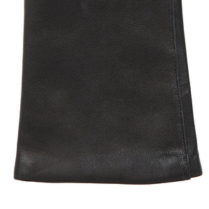 Ladies Black Cashmere Lined Leather Gloves By Dents (end)