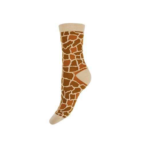 Luxurious Ladies Bamboo Socks | Giraffe Print