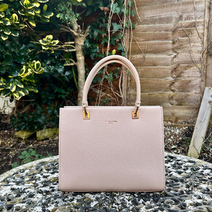 Small Oatmeal Beige 'Alison' Grab Bag