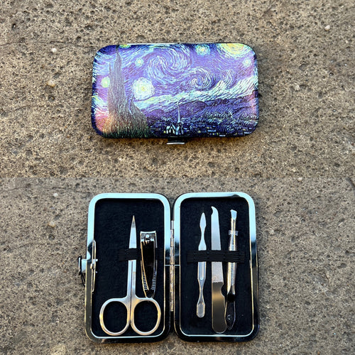 Impressionist Art Design Manicure Set | Starry Night