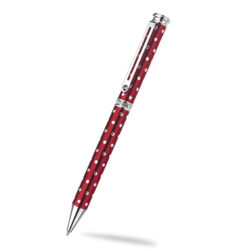 Red Full Crystal Diamanté Ballpoint Pen