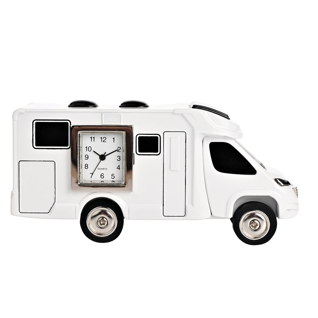 Camper Van Clock | White