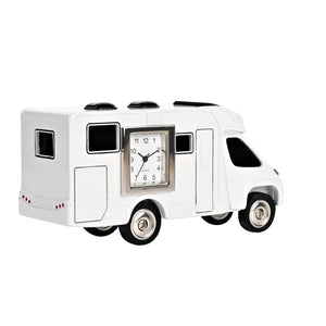 Camper Van Clock | White