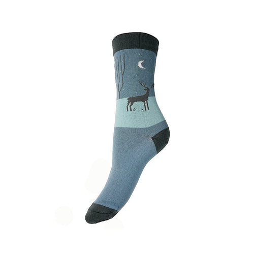 Luxurious Ladies Bamboo Socks | Deer