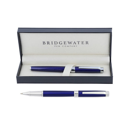 Bridgewater Galway Electric Blue Roller Ball Pen