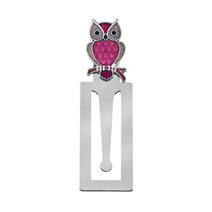 Magenta Owl Bookmark