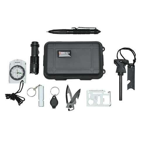 8 Piece Outdoor Survival Kit