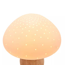 Load image into Gallery viewer, Mushroom Table Lamp (top view)
