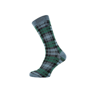 Luxurious Men’s Bamboo Socks | Blue Tartan