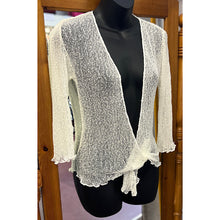Load image into Gallery viewer, The Bali 3/4 Sleeve Shrug (Ivory)
