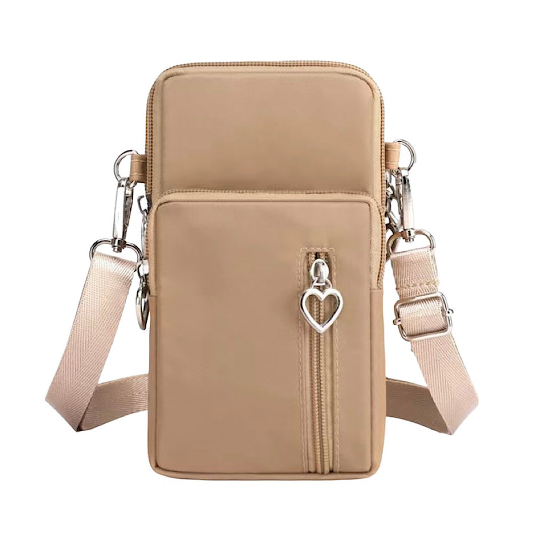 The Essential Crossbody Casual Bag | Taupe