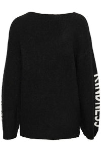 Danish Fionas Knit Pullover Jumper | Pitch Black