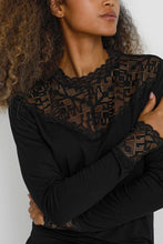 Load image into Gallery viewer, Danish Truella Jersey Blouse | Pitch Black
