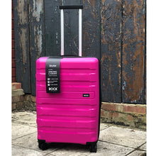 Load image into Gallery viewer, Bright Pink Medium Size Skylar Suitcase
