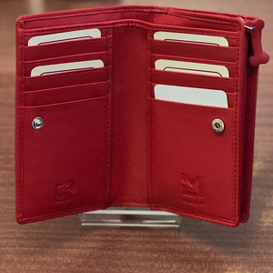 Dash Leather Compact RFID Purse