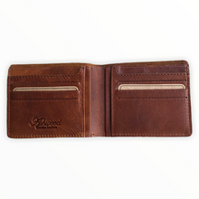 Load image into Gallery viewer, Gents Tan Unlined Leather Wallet By Ashwood
