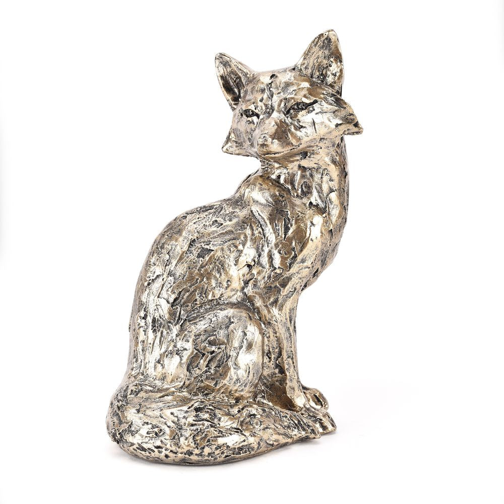 Bronze Finish Fox Ornament