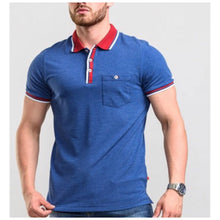 Load image into Gallery viewer, Pique Polo With Contrast Collar
