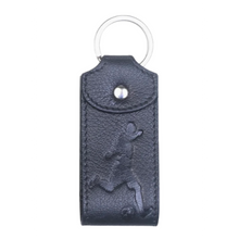 Load image into Gallery viewer, Kalmin Sports Leather Keyring | Football

