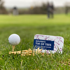 Gift for Grown Ups Golfer's Tee Tin