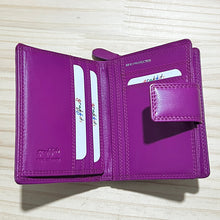 Load image into Gallery viewer, Bestseller Medium Leather RFID Purse | Orchid

