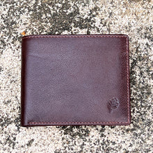 Load image into Gallery viewer, Gents Brown Leather RFID Wallet By &#39;Oak&#39; | 12 Card Slots
