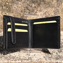 Load image into Gallery viewer, Gents Black Leather RFID Wallet By &#39;Oak&#39; | 14 Card Slots
